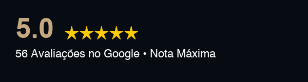 Selo Oficial Google 5 Estrelas AJ Ramos